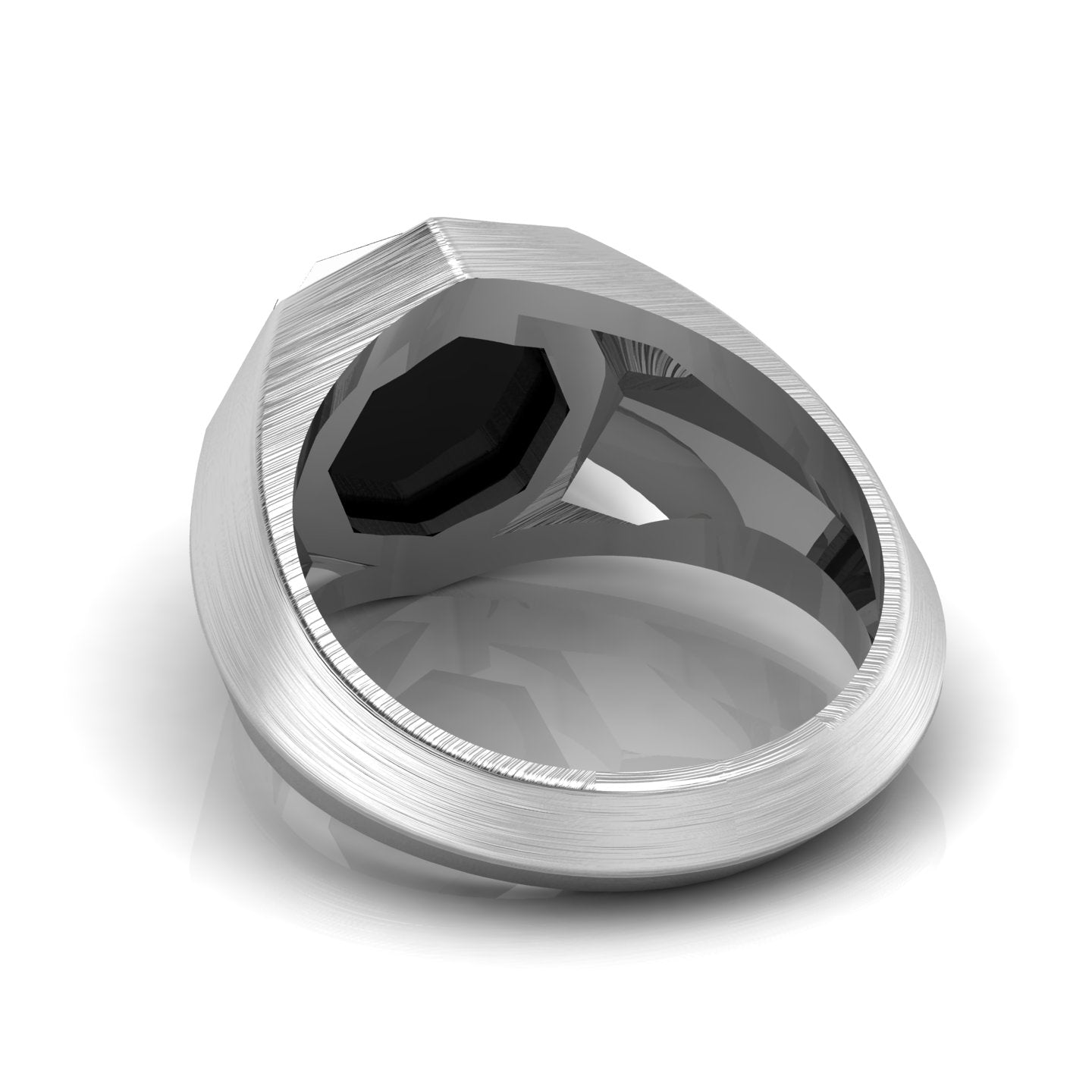 Brushed Daemon Ring