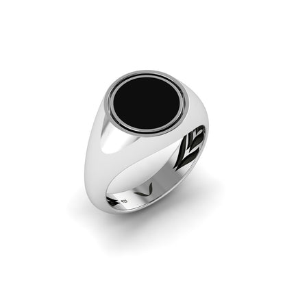 DRAVO-ROTATING DOUBLE SIDED SIGNET RING