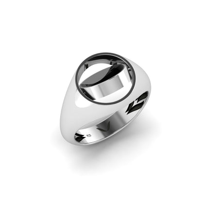 DRAVO-ROTATING DOUBLE SIDED SIGNET RING