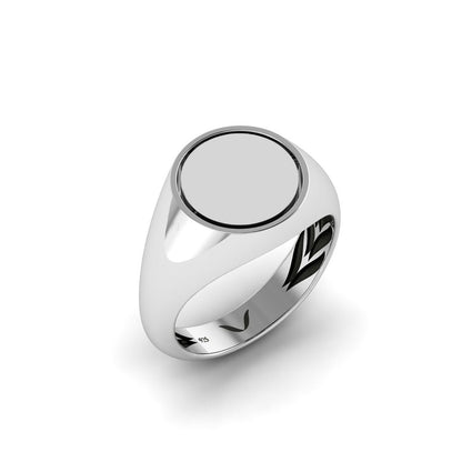 DRAVO-ROTATING DOUBLE SIDED SIGNET RING