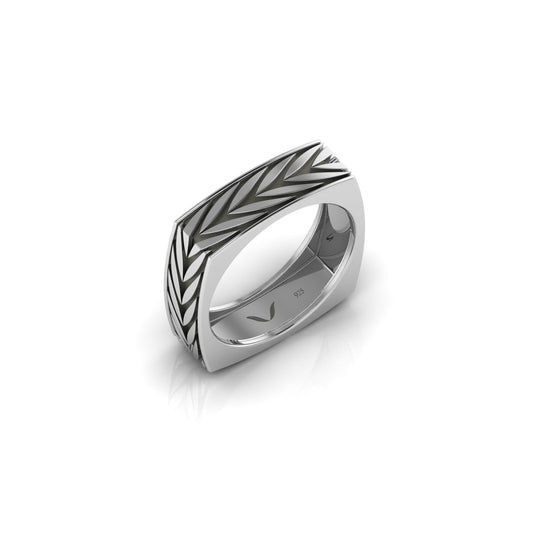 Men's Band silver ring for men drake ring band men's ring plain rings by vitra jewellery