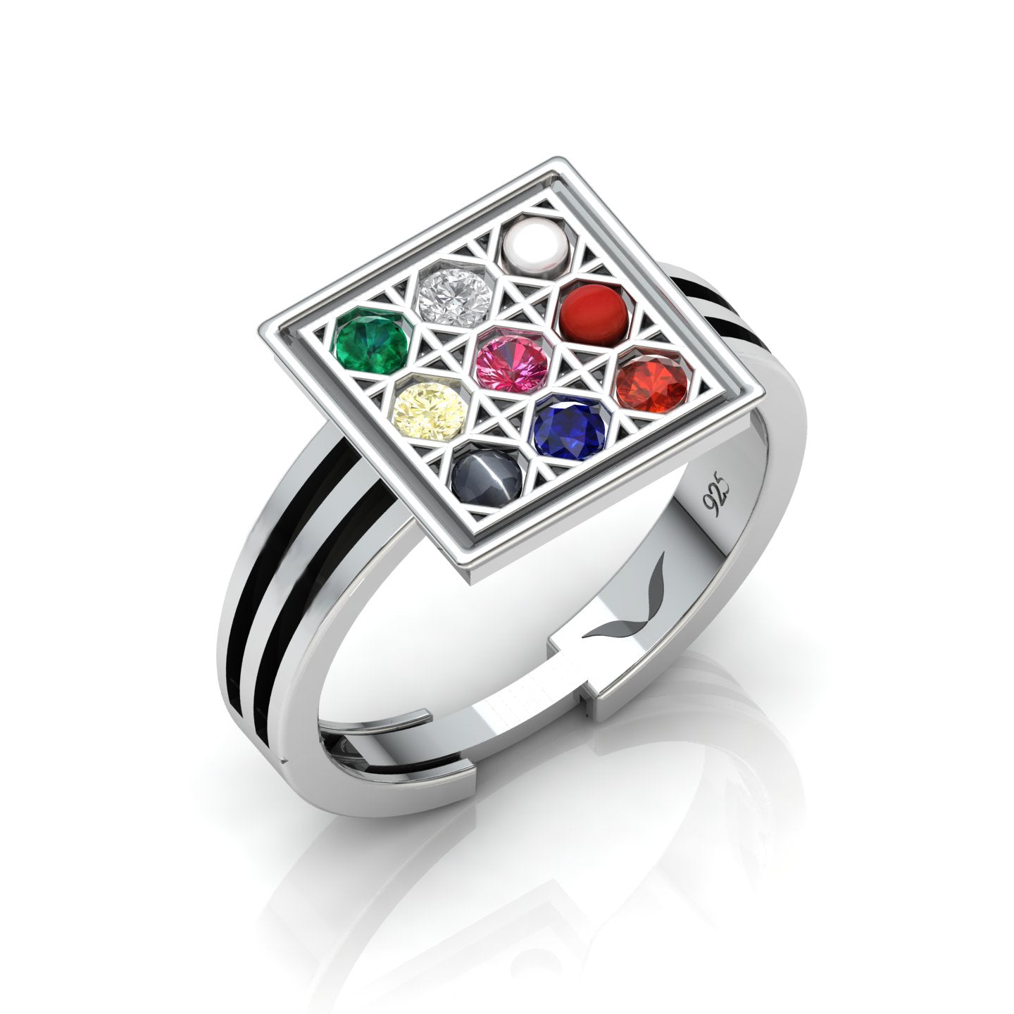 Navratna Ring-For Career and Financial Success – VITRA JEWELLERY