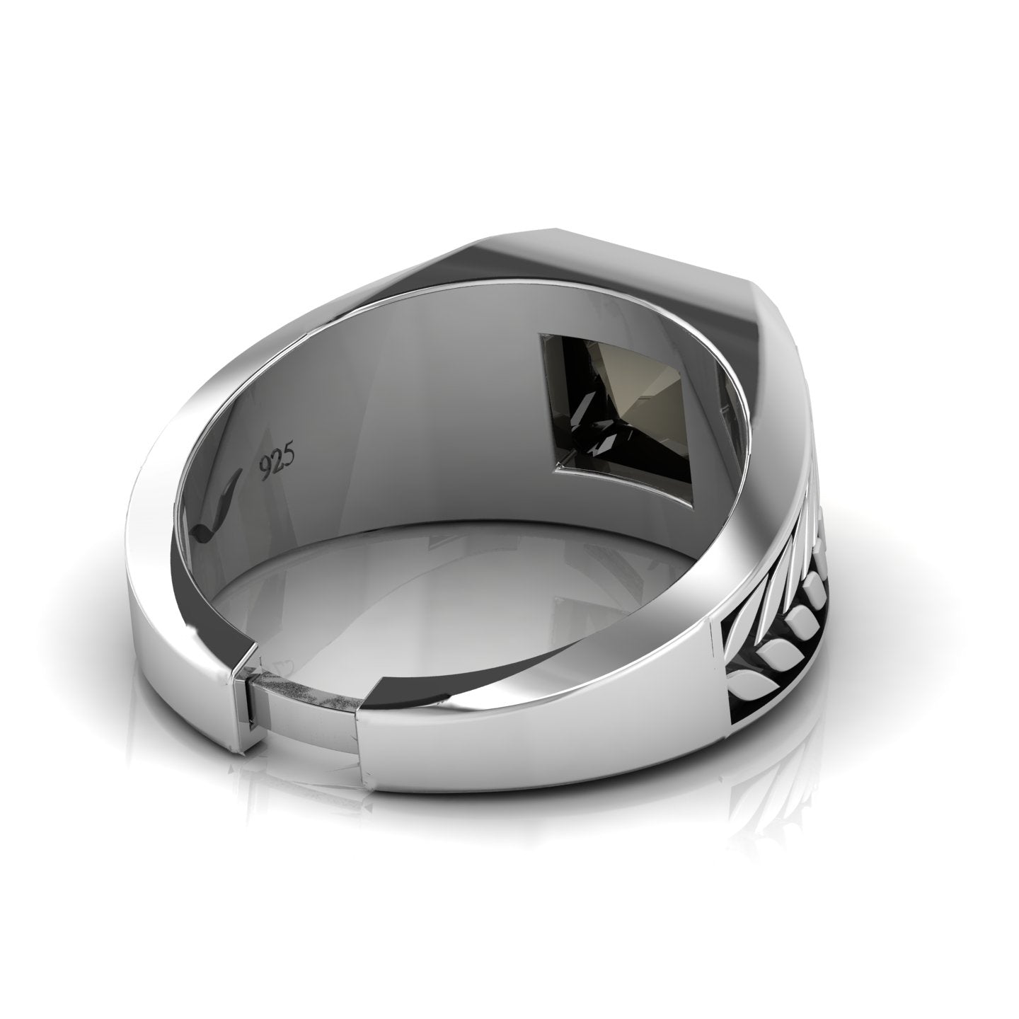 Rera Pyrite Men's Ring in 925 Sterling Silver – Money Magnet Ring